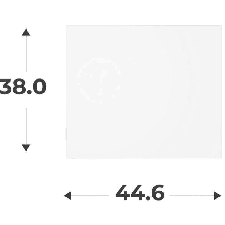 Porte Casa H 38 cm x L 45 cm blanc
