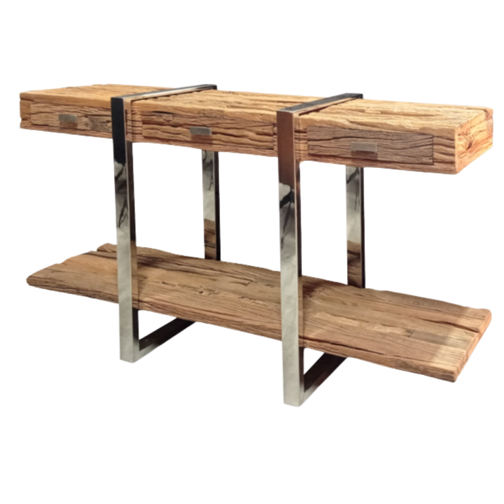 Console Alixia PE-4391 inclus 3 tiroirs
