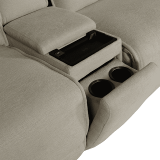Salon d'angle Elara avec 2 relax éléctriques