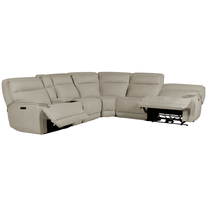 Salon d'angle Elara avec 2 relax éléctriques