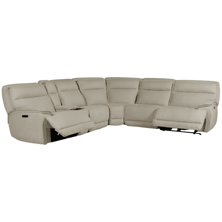 Salon d'angle Elara avec 2 relax éléctriques
