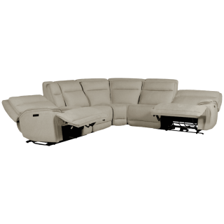 Salon d'angle Elara avec 2 relax éléctriques