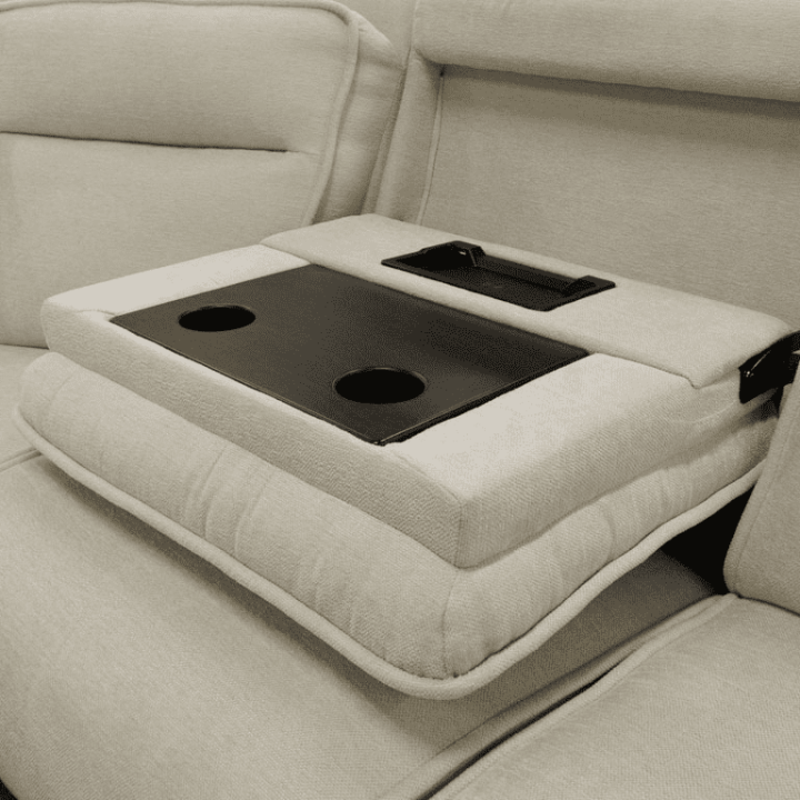 Salon d'angle Elara avec 2 relax éléctriques
