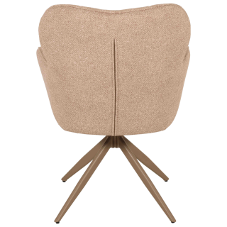 Chaise Macao pivotante taupe