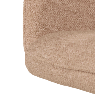 Chaise Macao pivotante taupe