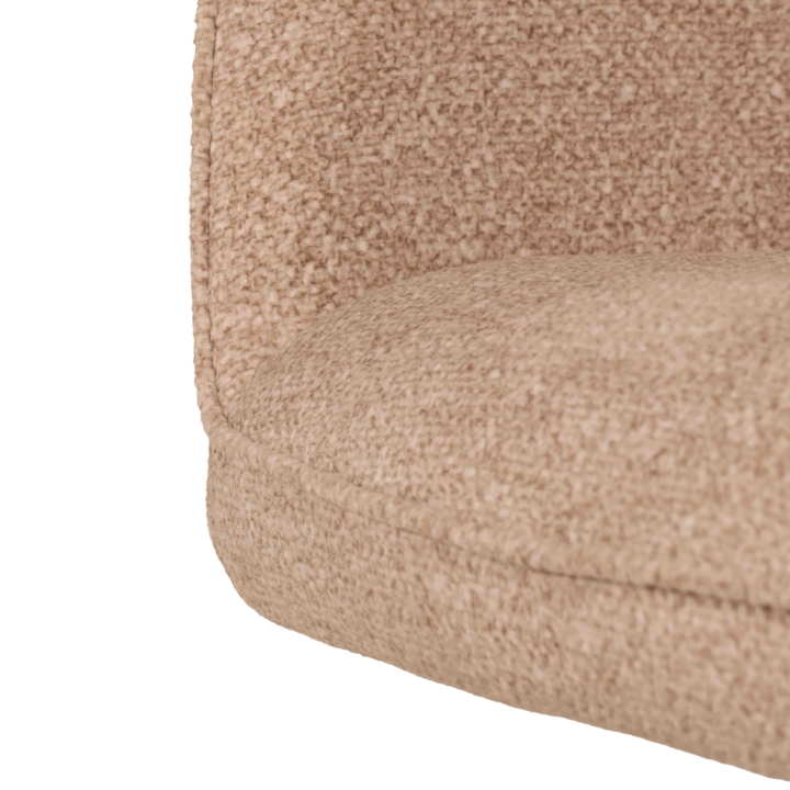 Chaise Macao pivotante taupe
