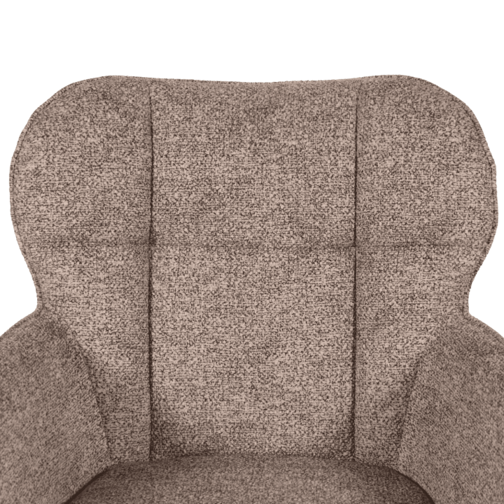 Chaise Macao pivotante gris clair