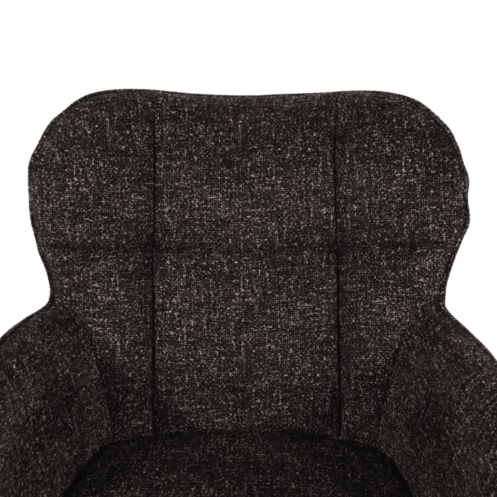 Chaise  Macao pivotante gris graphite