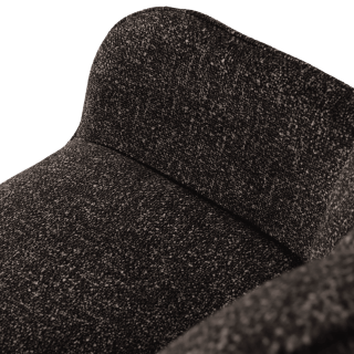 Chaise  Macao pivotante gris graphite