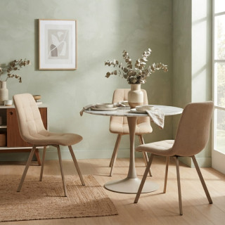 Chaise beige Stella