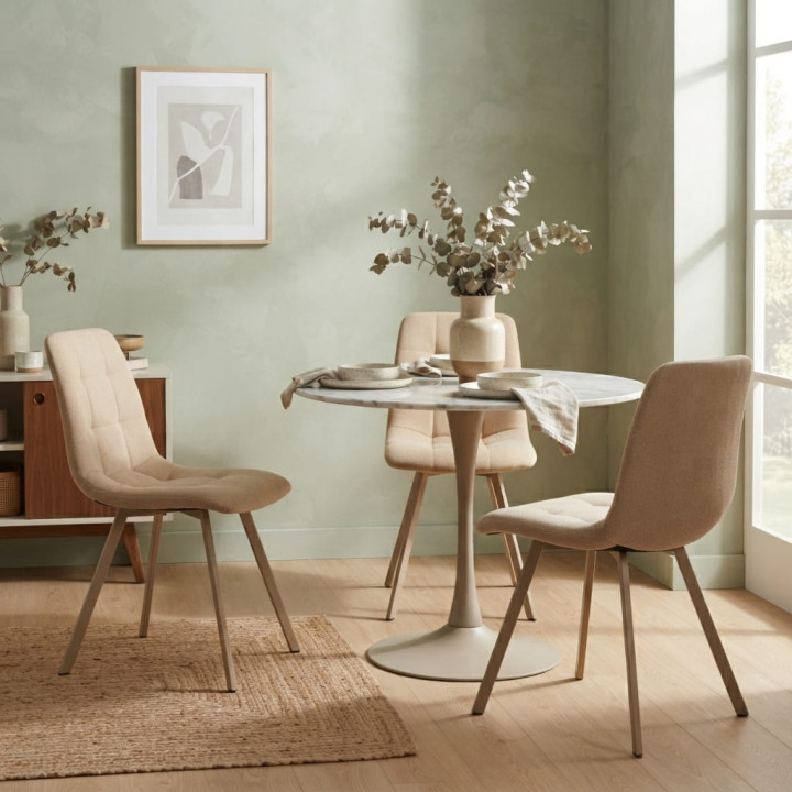 Chaise Stella beige