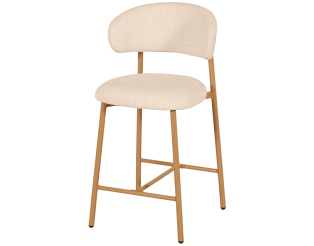 Tabouret de bar Sofia écru