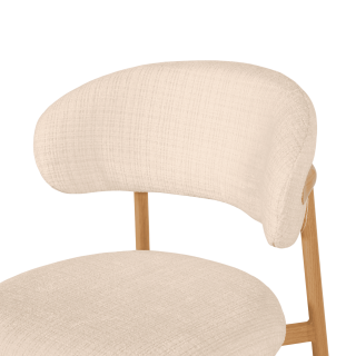 Tabouret de bar Sofia écru