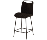 Tabouret de bar Viva noir