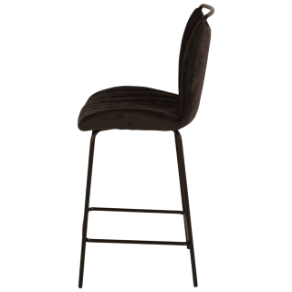 Tabouret de bar Viva noir