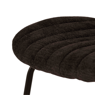 Tabouret de bar Viva noir