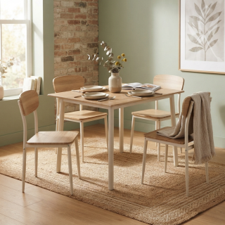 Ensemble table et 4 chaises Numa