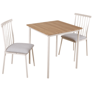 Ensemble table + 2 chaises Sienna