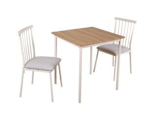 Ensemble table + 2 chaises Sienna