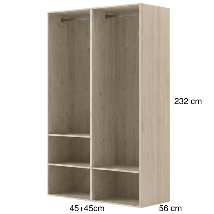Dressing Casa 90 cm Chêne hickory