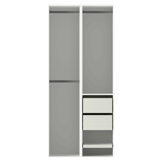 Dressing Casa 90 cm blanc