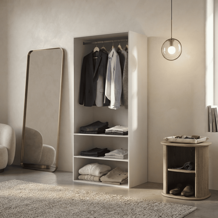 Dressing Casa blanc 90 cm