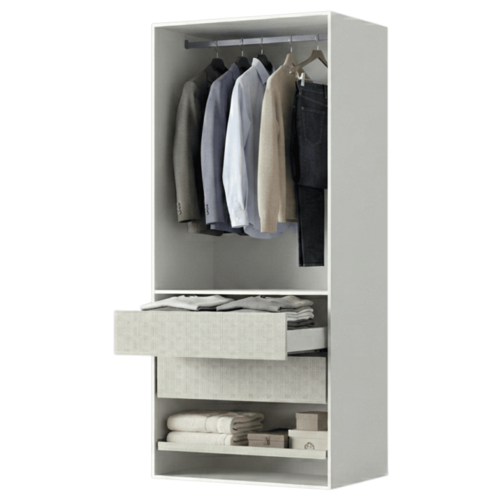 Dressing Casa blanc 90 cm