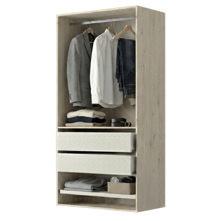 Dressing Casa 90 cm chêne hickory