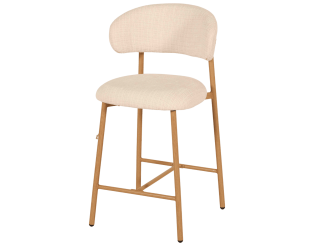 Tabouret de bar Sofia écru