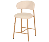 Tabouret de bar Sofia écru