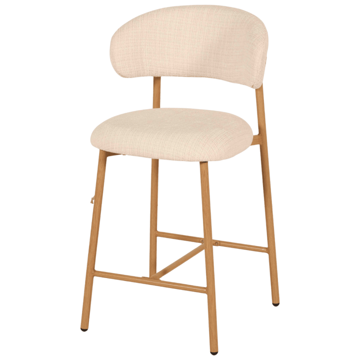 Tabouret de bar Sofia écru