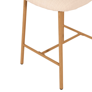 Tabouret de bar Sofia écru