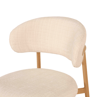Tabouret de bar Sofia écru