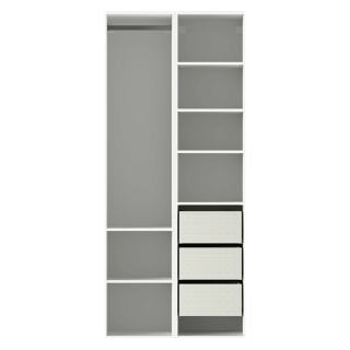 Dressing Casa 90 cm Blanc