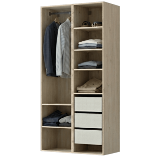 Dressing Casa 90 cm Chêne hickory