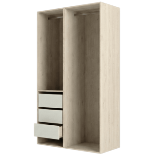 Dressing Casa 90 cm Chêne hickory