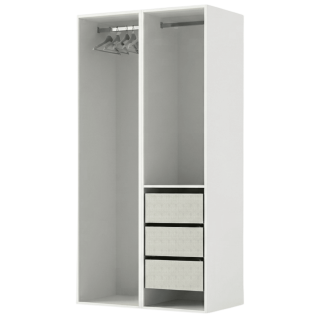 Dressing Casa 90 cm Blanc