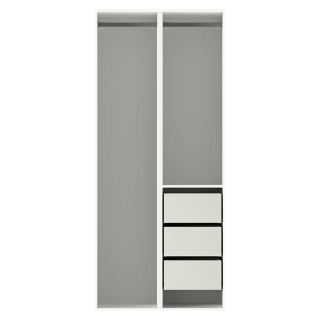 Dressing Casa 90 cm Blanc