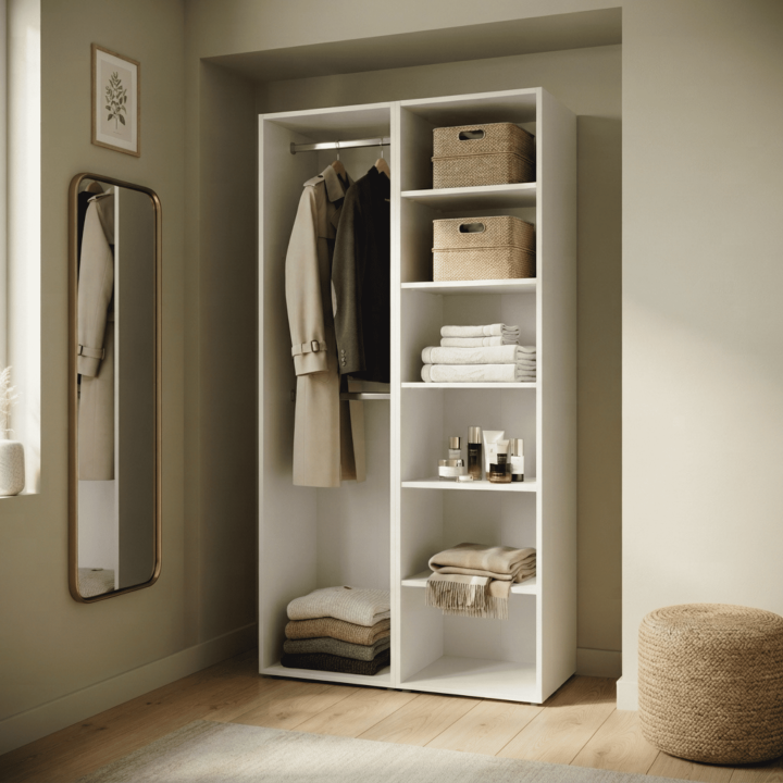 Dressing Casa 90 cm Blanc