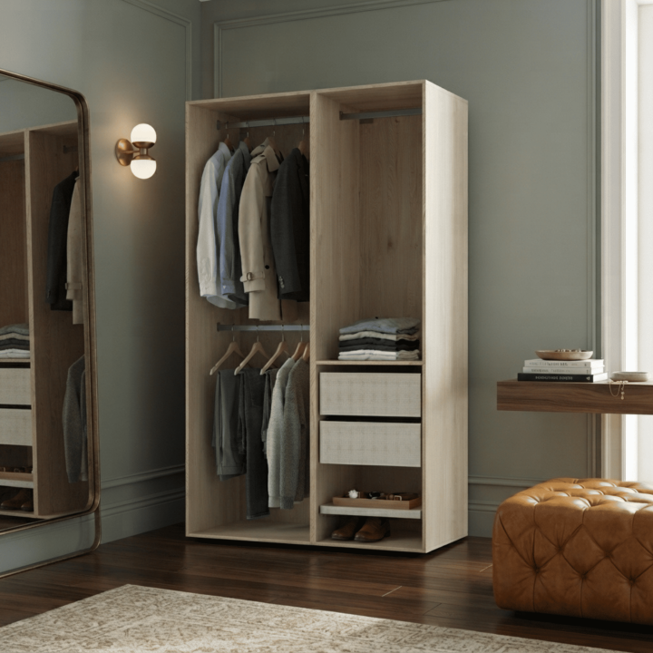 Dressing Casa 90 cm chêne hickory