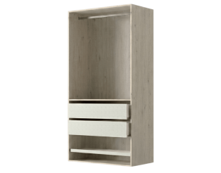 Dressing Casa 90 cm chêne hickory