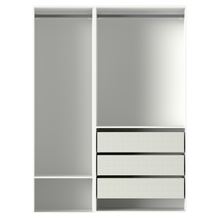 Dressing Casa 105 cm blanc