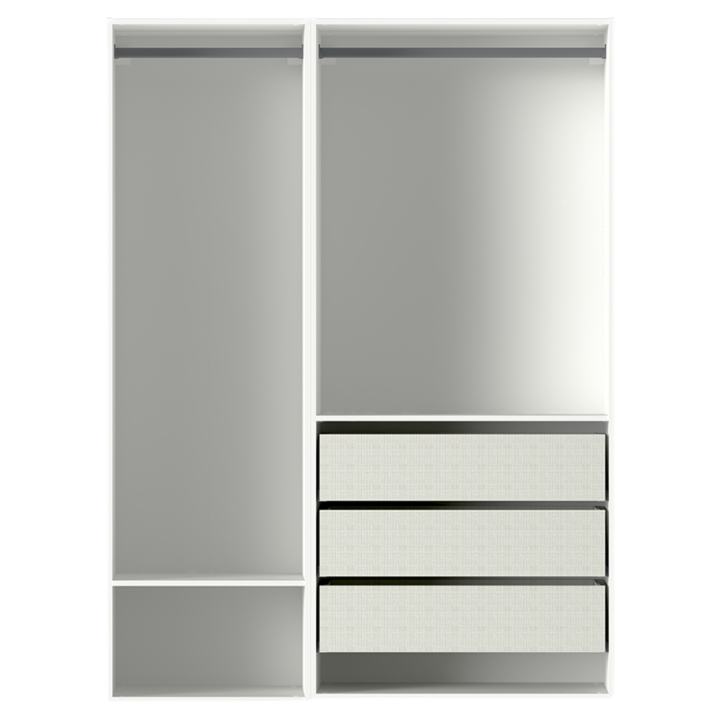 Dressing Casa 105 cm blanc