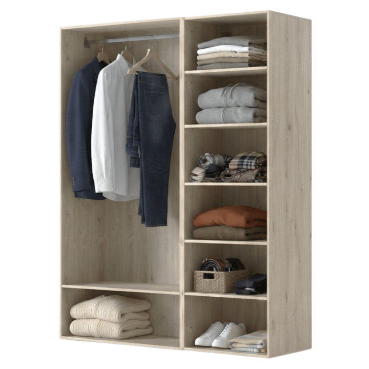 Dressing Casa 105 cm Chêne Hickory