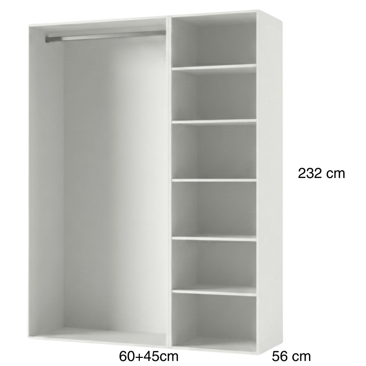 Dressing Casa 105 cm Blanc