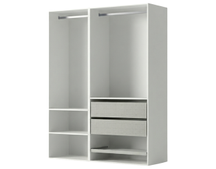 Dressing Casa 105 cm blanc