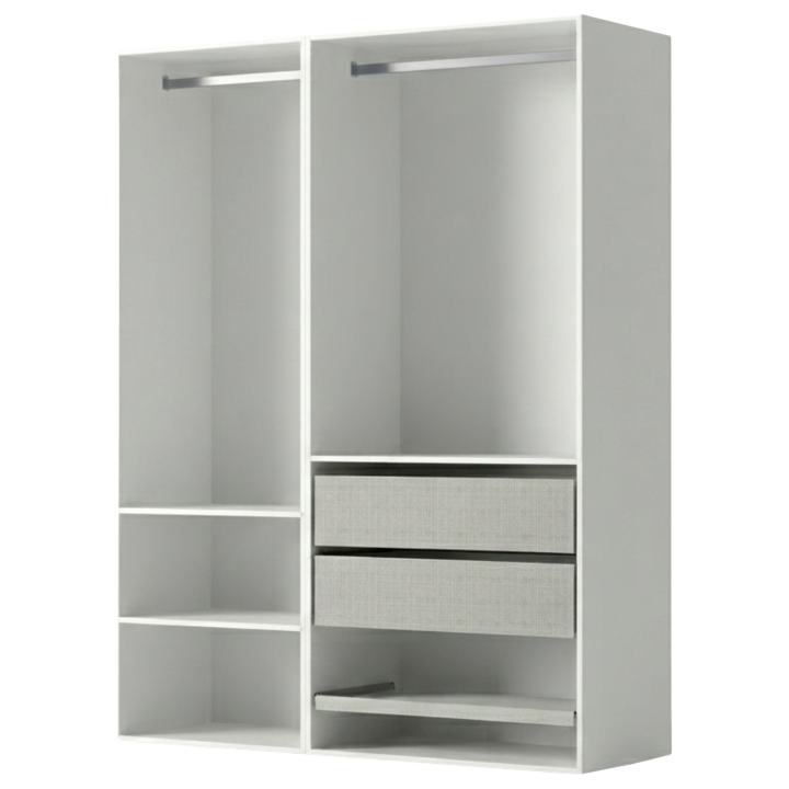 Dressing Casa 105 cm blanc