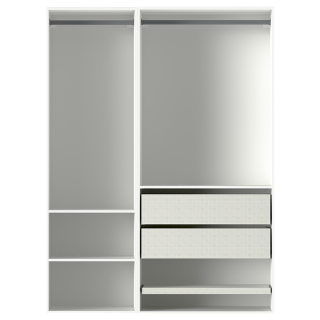 Dressing Casa 105 cm blanc