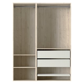 Dressing Casa 105 cm Chêne Hickory