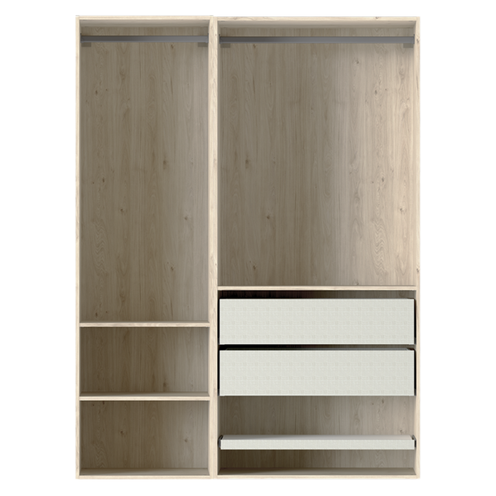 Dressing Casa 105 cm Chêne Hickory